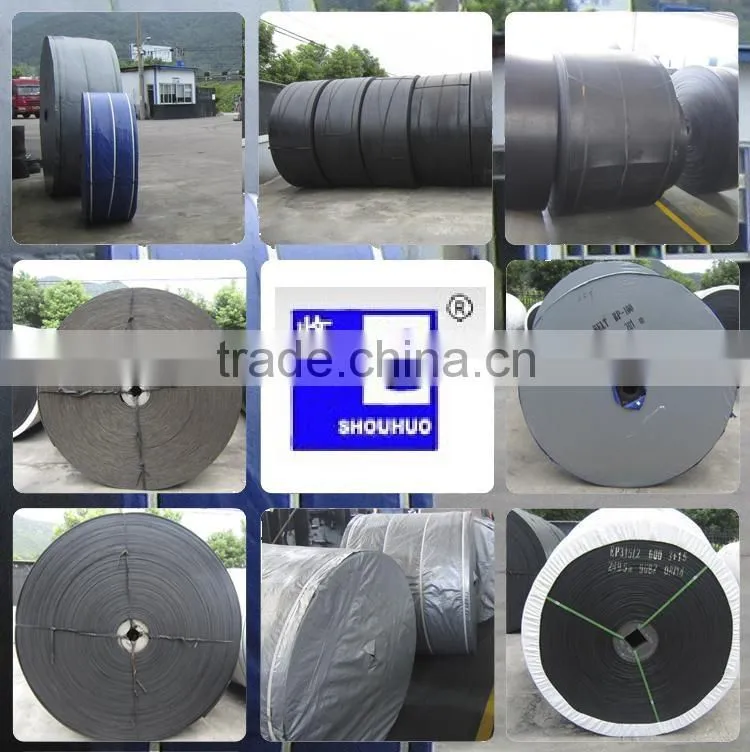 China supplier steel mesh cord conveyor belt