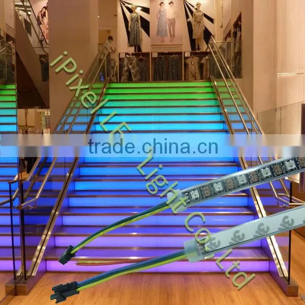 ws2812b flex rgb led active band strip with 60 leds/m