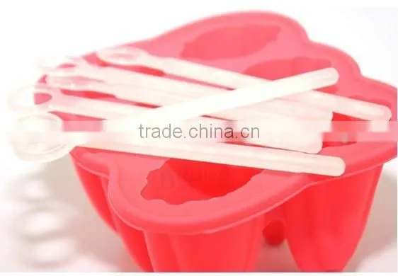 Hot sale fruit ice cream maker, silicone ice maker