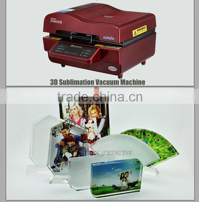 Sublimation Photo Crystal For Weddings Decorating