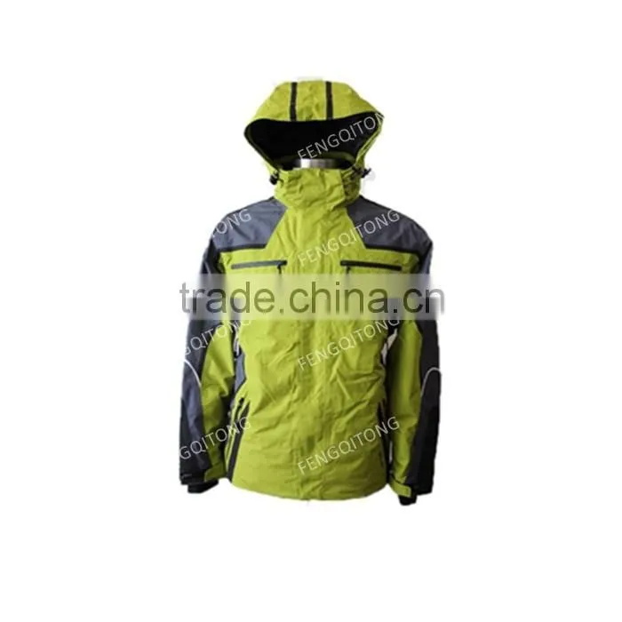 Waterproof men ski jacket outdoor clothing ski wear