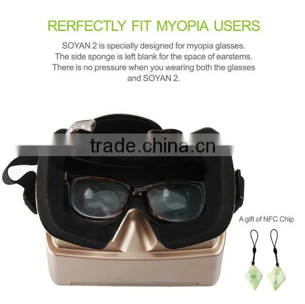 New technology VR PARK 3D Virtual Reality Glasses for Smart Phone