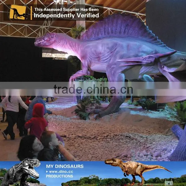 My-dino resin dinosaur sculpture in theme park fiberglass dinosaur