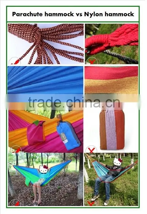 2 person portable hanging net hammock