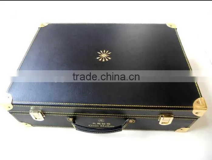 The royal high-grade leather wine box