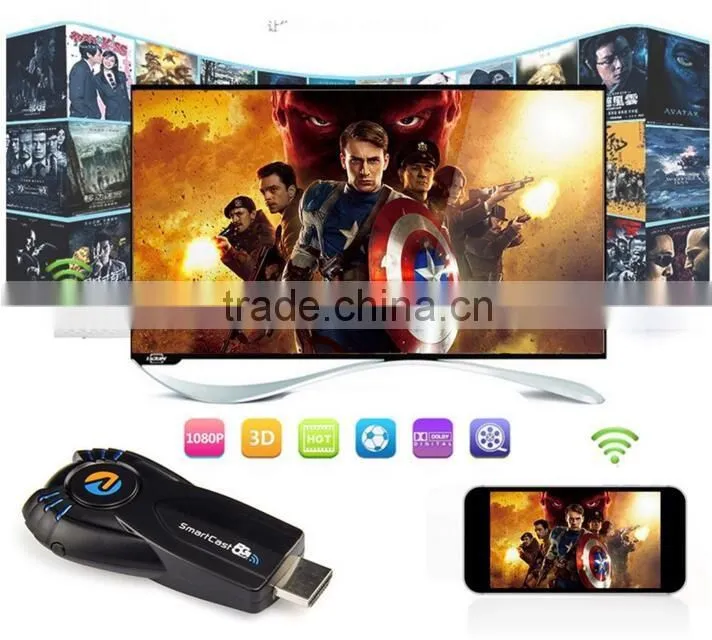 5G Smart Cast TV Stick Ezcast Miracast Dongle DLNA Airplay For IOS Andriod OS Windows 8.1
