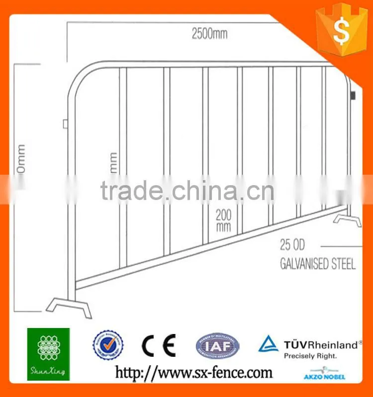 Hesco Used Crowd Control Barriers Rope