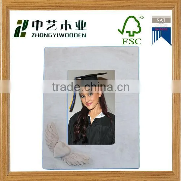 factory sale FSC&SA8000&BSCI unfinished wooden photo frames for decoration