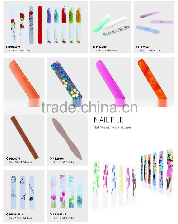Multifunctional China supplier EVA eastern nail file
