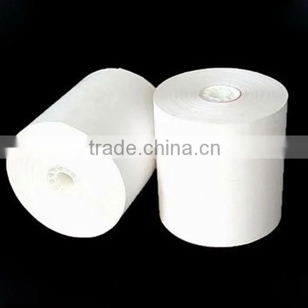 75mm coated thermal paper with plastic core