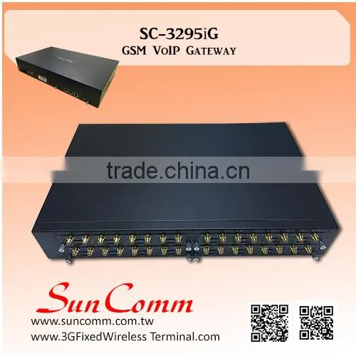 SC-3295iG SIP connection Pin code modified GSM Quad band VoIP Gateway