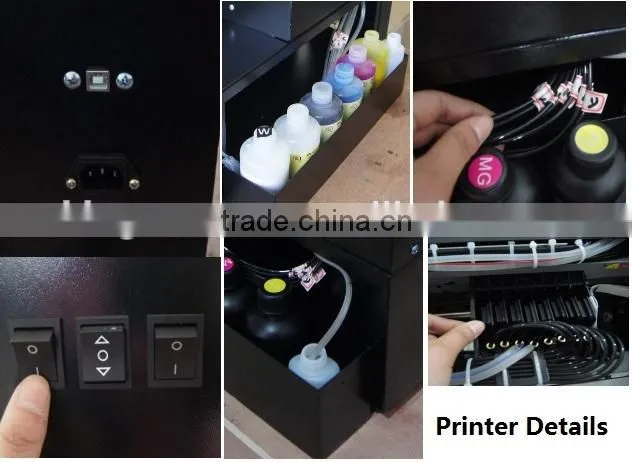 hot sale High Quality A3 size Digital T-shirt printer with cheap price