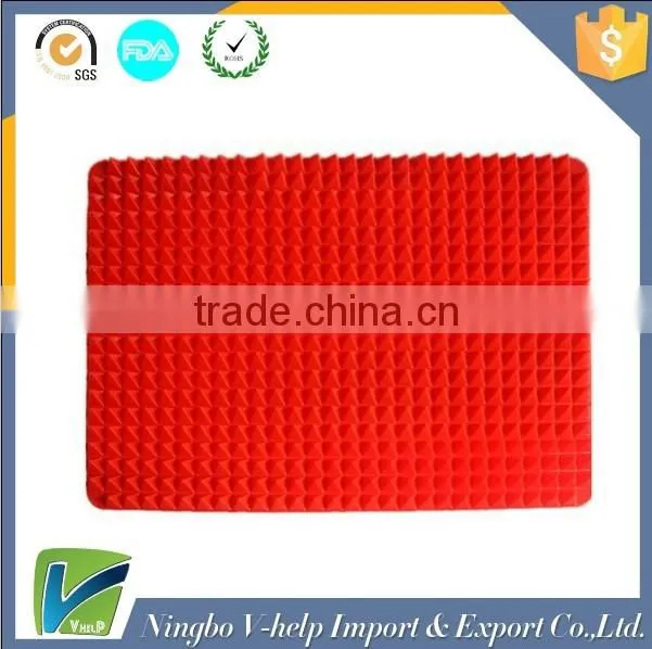 Non-stick Silicone Pyramid Pan Baking Mat Mould Cooking Sheet