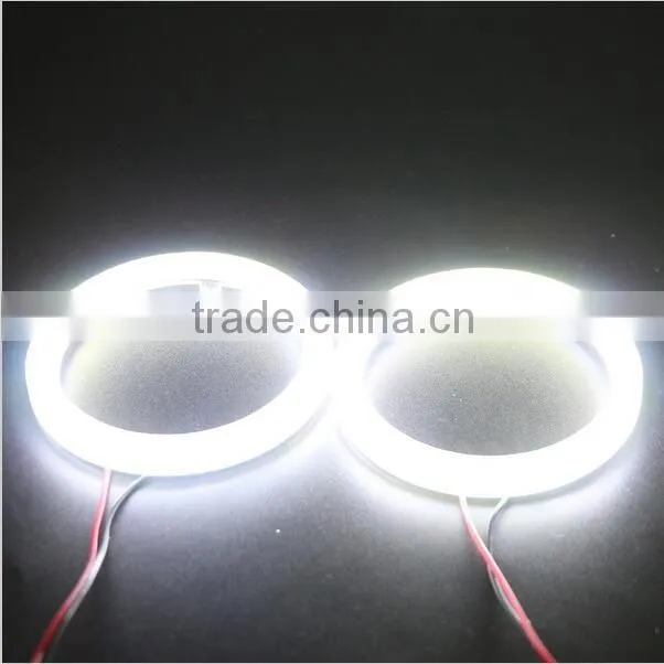 9V-30V COB Colorful LED Car Halo Rings Lights LED Angel Eyes Car Headlights for Universal Cars neon angel eye