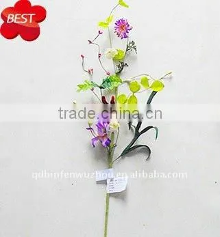 Artificial Spring Flowers for wall decoration use