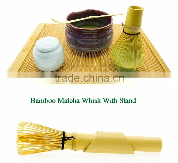 Health Friendly Matcha Travel Tea Utensil Set Ceremony Kit Bamboo Matcha Whisk