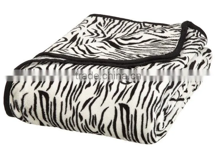New Products Shaoxing supplier Knitted borrego blanket