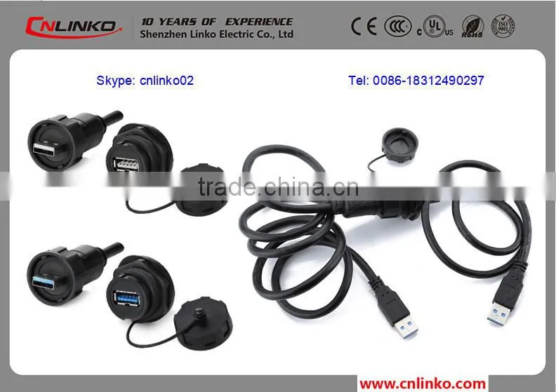 New design with great price 3.0 B Male to Male USB Connector