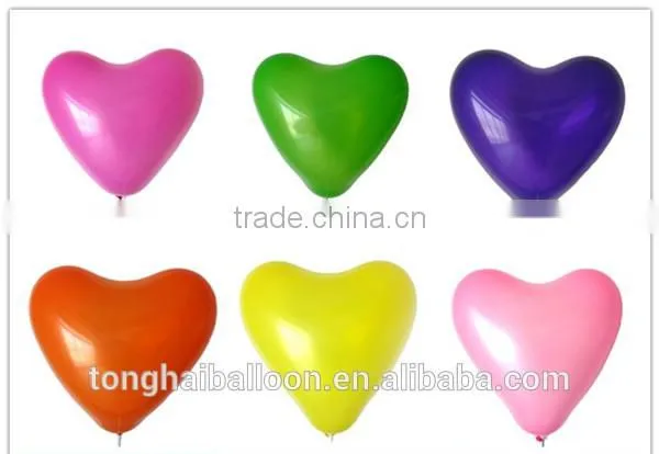 2016 hot sell heart shaped balloon for party decoration