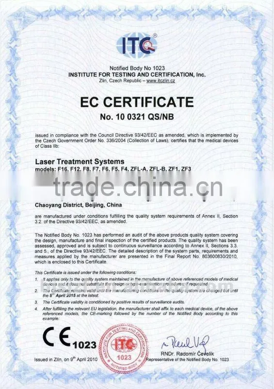 New beauty fractional co2 laser F7 for scar removal with medical CE approval