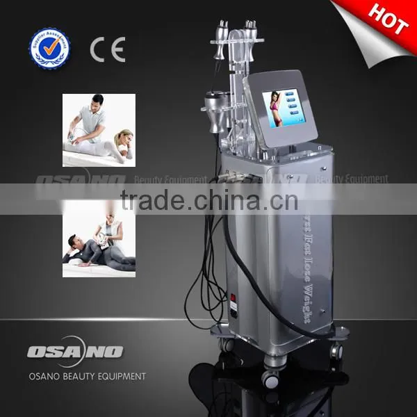 2014 New Design !!! Vacuum Roller Massage / Cavitation Ultrasonic / Radio Frequency / Beauty Slimming Apparatus For Sale