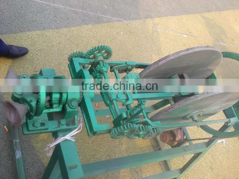 Neweek farm use electric semi-automatic straw rope braiding making machine