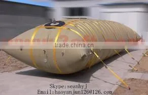 Flexitank water bladder/tank for truck base or platform