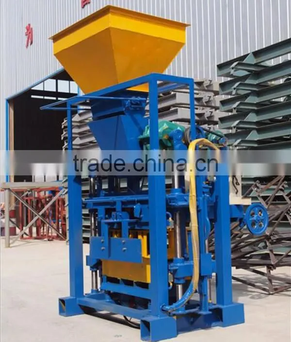 Low price semi automatic QT40C-1 high quality concrete block making machine