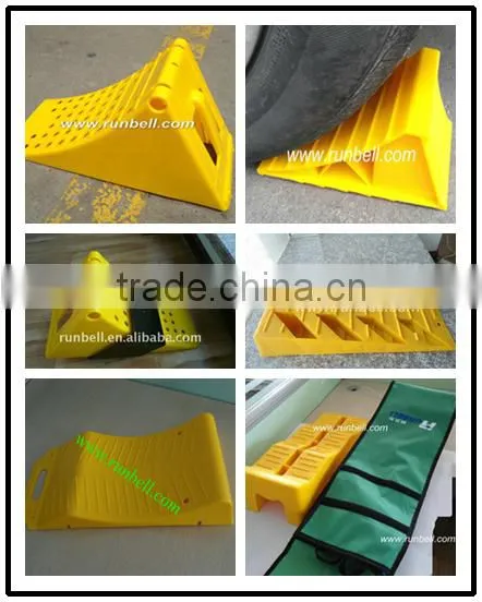 22" Rubber Road Hump Parking Stopper