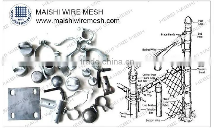 wholesale chain link fence with high quality