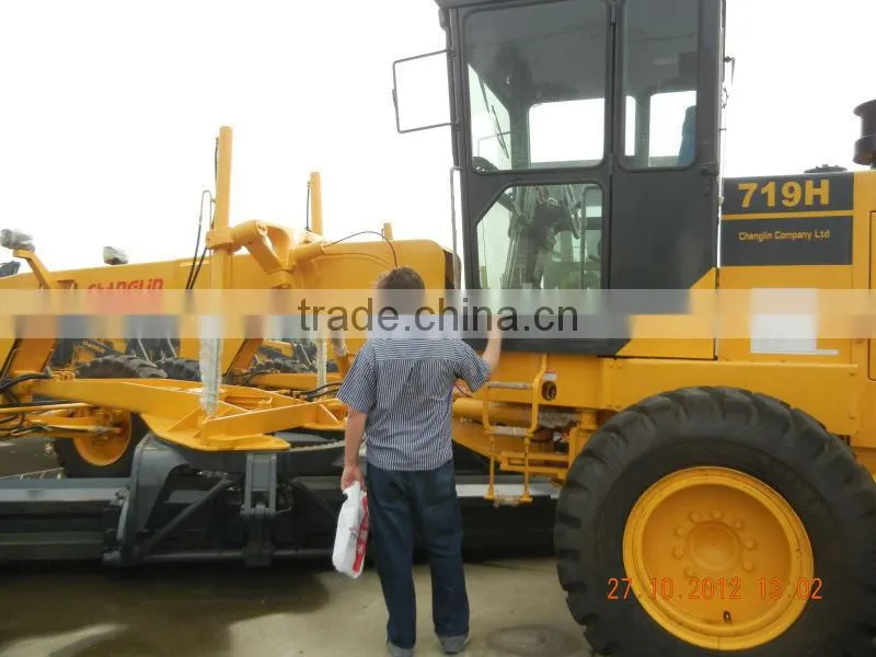 CHANGLIN manufacturer motor grader 350ps 350hp 735M with blades attachments