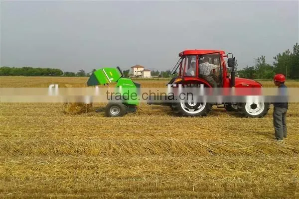 Fully Stocked hay grass straw silage alfalfa available hay bale compress baler machine made in china