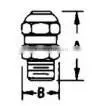 Standard angle full cone spray nozzle