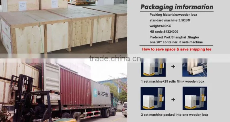 Good quality pallet stretch wrapper with SIEMENS eletric control