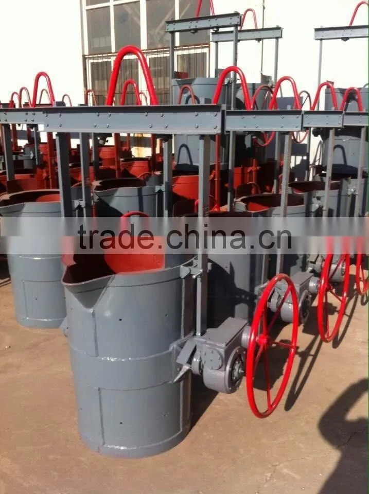 2016 new foundry pouring steel ladle/iron pouring ladle with good reputation
