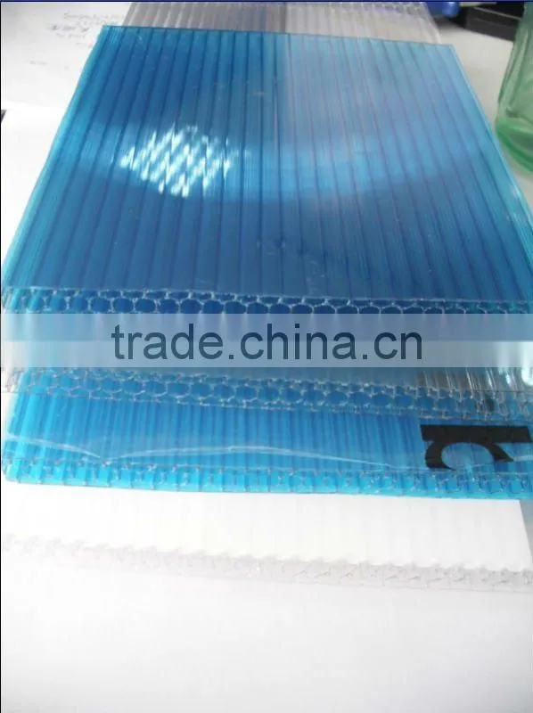 Swimming pool Polycarbonate Honeycomb sun sheet