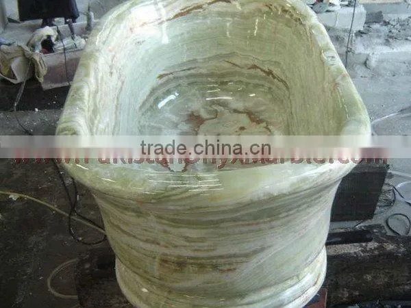 NATURAL STONE ONYX BATHTUBS COLLECTION