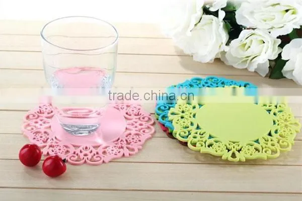 silicone cup pot grill lace mat pads tripod custom design induction cooker suitable