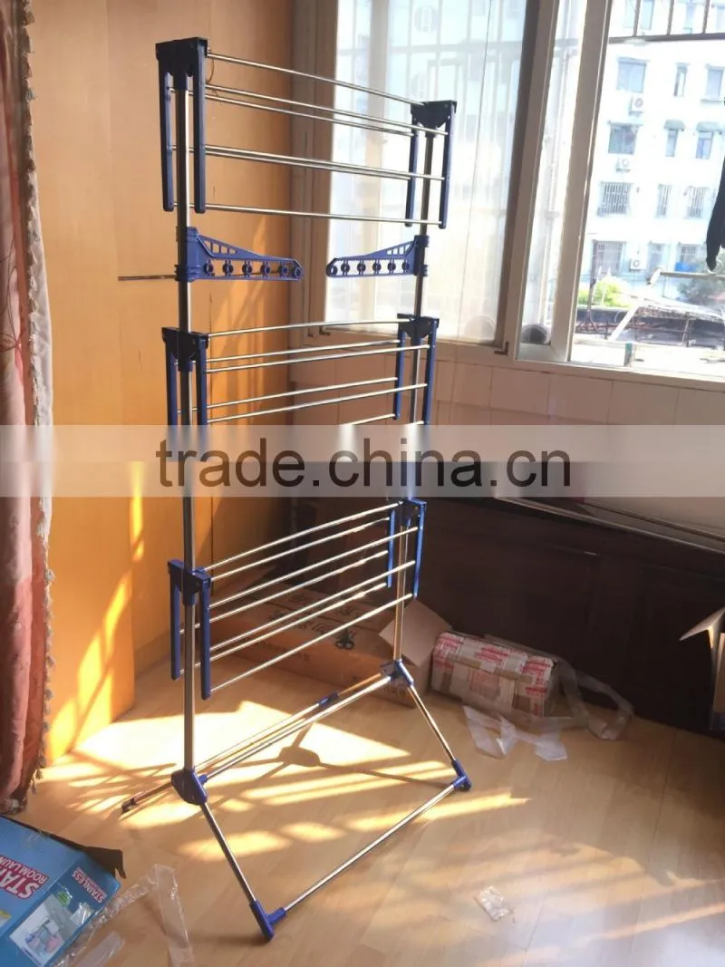 Living room Folding clothes hanger and racking