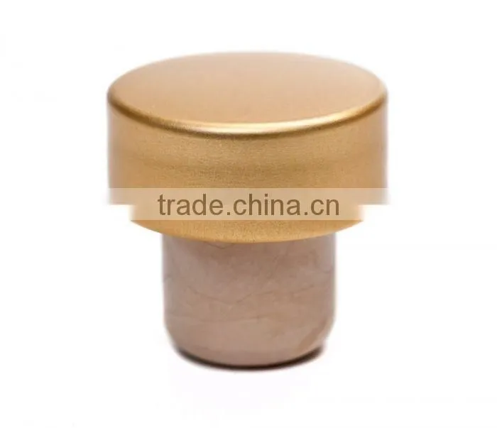 T shape synthetic cork wooden bottle stopper manufacuturer