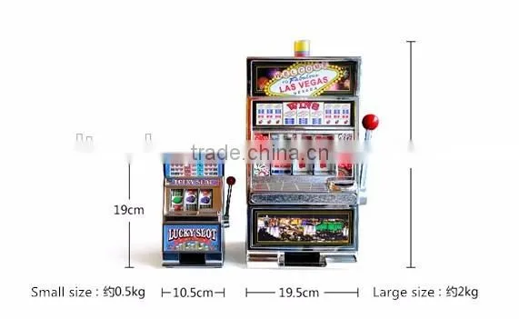 Creative Slot Machine Design Funny Money Box, Household Lucky Slot Machine Decorative Gift Piggy Bank For Wholesale