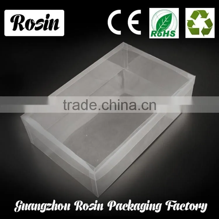 Custom Packaging Sweet Box with Pet Plastic