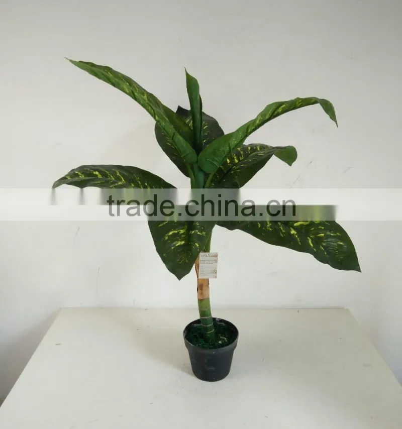 artificial dieffenbachia fake green plant