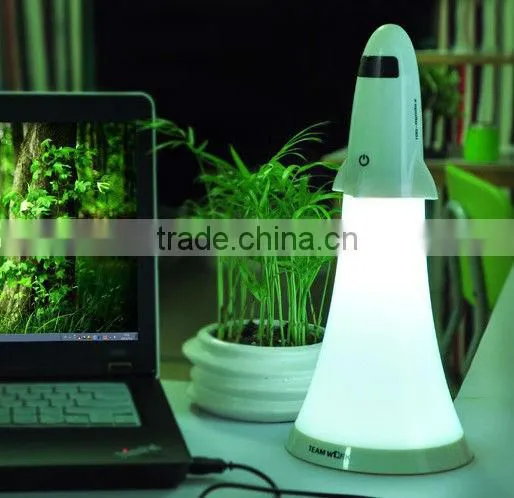 supply creative fashion LED Lamp+flashlight --White