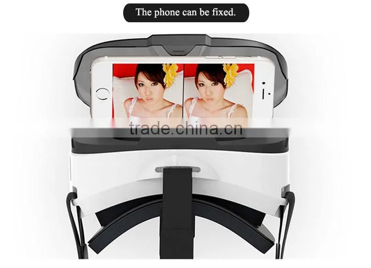 Hot selling android4.0-6.5 inch all in one virtual reality 3d glasses
