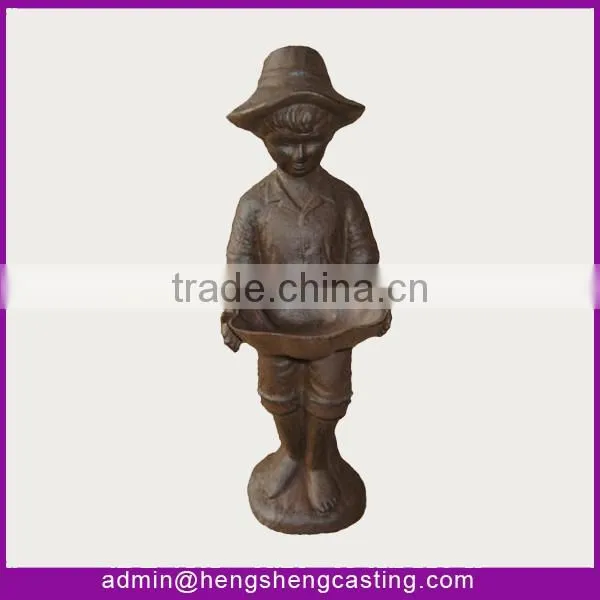 antique cast iron decoration candlestick