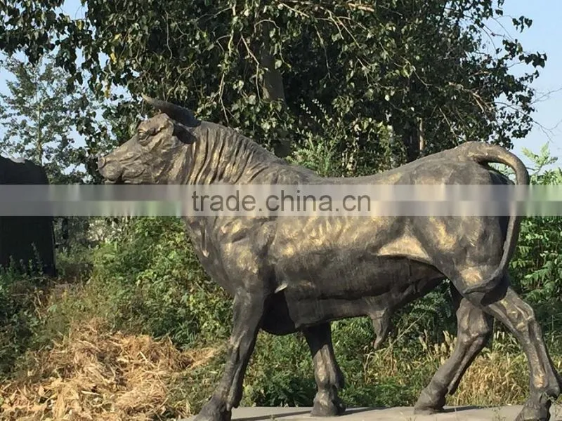 Trade Assurance garden metal animal statue cast iron bull statue supplier
