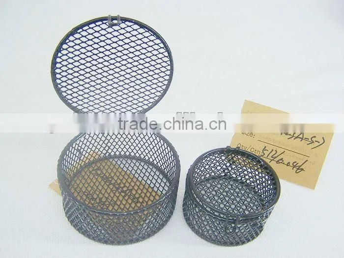 Set of Two metal chocolate gift packaging box