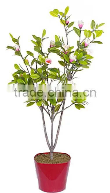 indoor Home garden decorative 250cm Height make artificial green live magnolia bonsai tree EXLYPZ06 0510