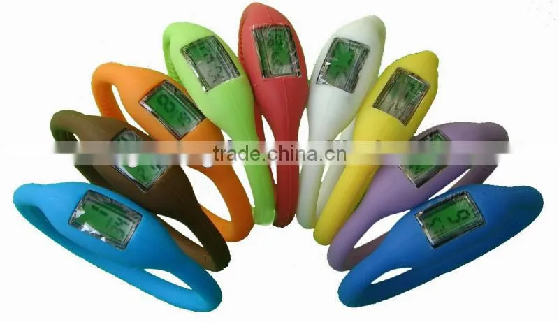 Silicone snap watch
